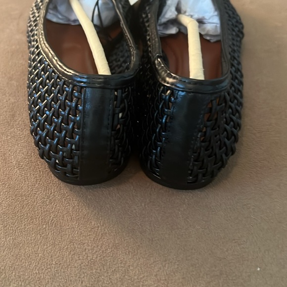 Zara Black Woven Women's Shoes - Picture 10 of 14